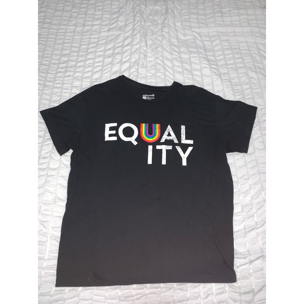 Target Pride “Equality” Rainbow Graphic Tee Size XXL